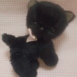 ふわふわぬいぐるみ☆黒猫ちゃん