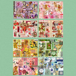 デザインペーパー【16】 / コラージュ/ A4 / 8種類16枚 / Mix