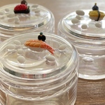 春sale! ミニチュア　寿司暮らし宝石箱☆デコケース　ジオラマ＋