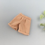 単品　ベージュ　ショートパンツ　リカちゃん　ズボン　服　22cmドール 