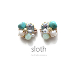green × bijou pierced