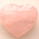 💗内面の愛をはぐくみ循環させる💗最高級品質マダガスカル産ローズクオーツハート