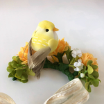 ちょこんと花冠〜小鳥さんといっしょ〜（うさぎさん・他ペット用）・Flower Crown