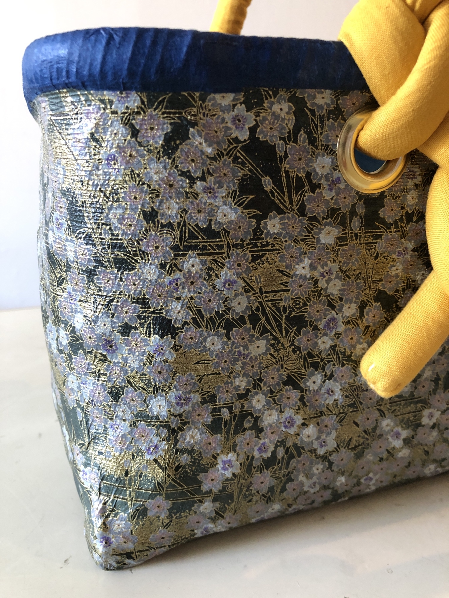 一閑張 【友禅紙 桜満開】横長 - BARONS GALLERY | minne byGMOペパボ