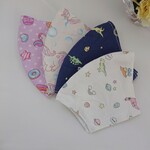 4枚セット子どもマスク(恐竜とユニコーン)