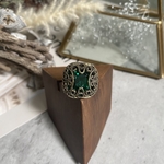 グリーンジュエルリング