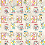 デザインペーパー レトロアニマル　Vintage lace