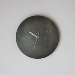  【受注製作】壁掛け時計−タイプ1/鉄　minimal wall clock <DISK-type1> / iron