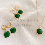 つけっぱなしピアス✧*グリーン🦖💚