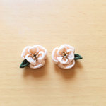 白椿のピアス