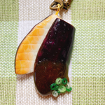 ナスの煮びたし🍆ストラップ