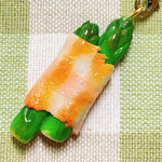 アスパラベーコン🥓💚ストラップ