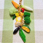 野菜のオンパレード🌈キーホルダー