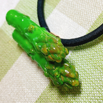 アスパラ💚ヘアゴム