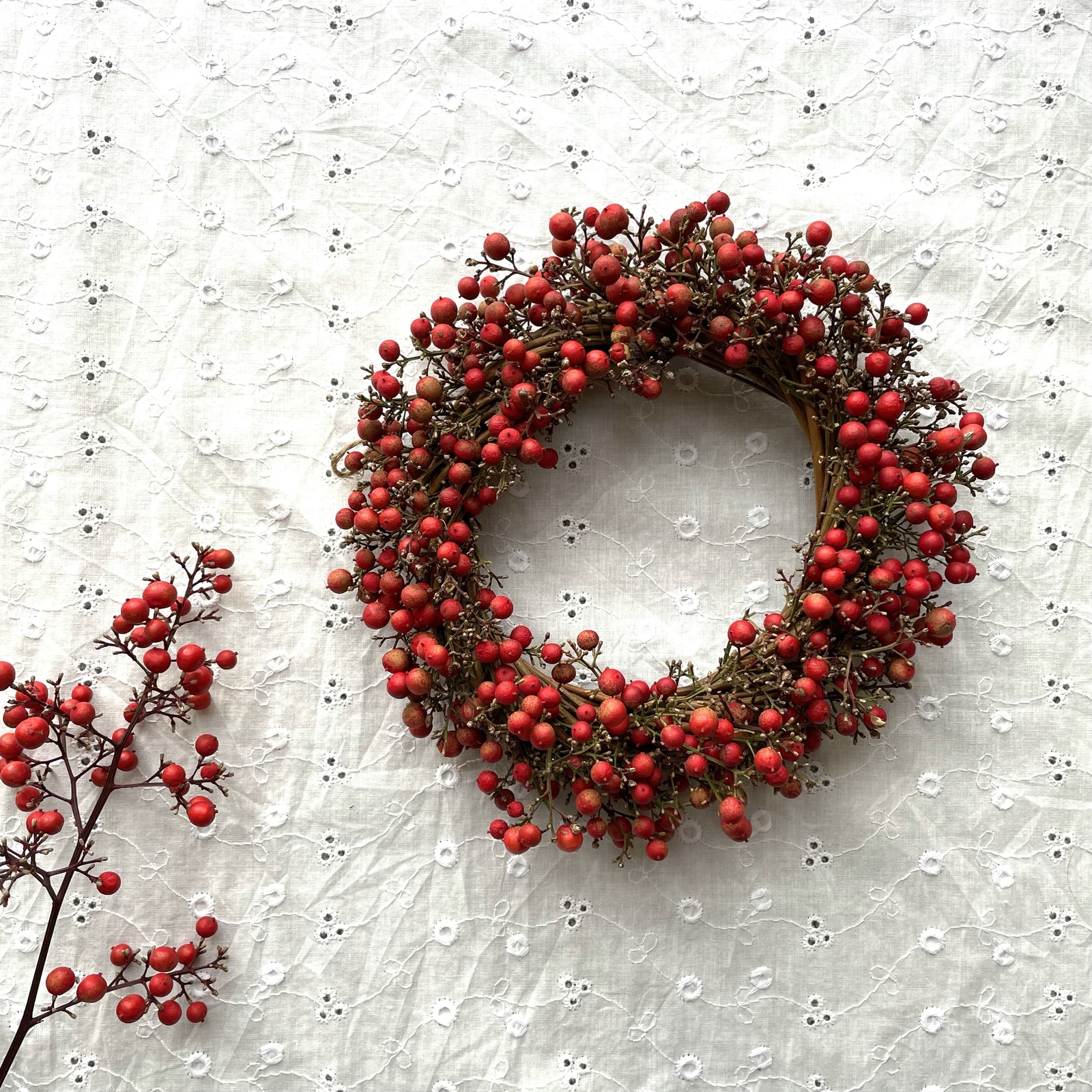 節分 飾り スワッグ 魔除け 節分飾り 柊 無病息災 - lush green