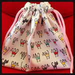開け閉め楽ちん！お弁当袋