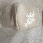 布マスク、立体マスク、スエードマスク、レースモチーフマスク