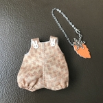 cocoriangTobi おでかけロンパース④ベージュスクエア1/16