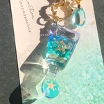  【キーホルダー】絵の具の海 #7