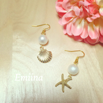 SUMMERピアス☆パールＭ
