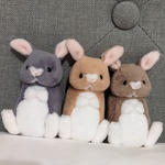 テディベア　こうさぎ　ぬいぐるみ　ネザーランドドワーフ　ハート模様