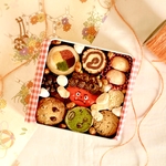 【節分の日限定】赤おにさんとお豆クッキー缶