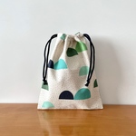 巾着袋 23×18/saaristo:kinari