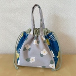 キューブ巾着バッグ　(小)