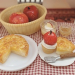 ミニチュア　フェイクスイーツ　アップルパイ　セット