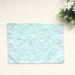 ランチョンマット 25×35  ＊空と気球＊　サックス