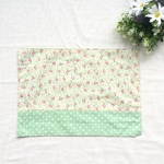 ランチョンマット 25×35 ＊ レトロバンビ＊グリーンドット