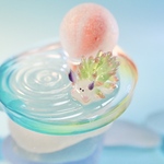 <お箸置き>〜水たまり〜ホホベニモウミウシ