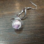 客注分光るホタルスネークピアス片耳