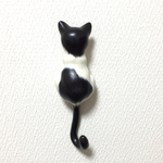 【再販】猫フック*白黒