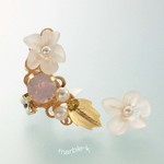 フラワーイヤーカフ＆ピアス