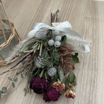 ♪送料込み♪ドライフラワー♪シックなスワッグ♪花束♪
