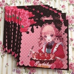 ♥ローズストロベリースクエアメモ♥