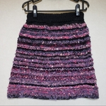 ウインターSALE　送料無料　ニットオーバースカート