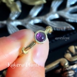 〖再販〗アメシストの瞳 Gemstone Ring "amethyst"
