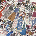 🌷海外シール 女の子🌷