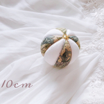 【10cm size】ウィリアムモリス手毬  "𝚖𝚘𝚍𝚊 𝚏𝚊𝚋𝚛𝚒𝚌"