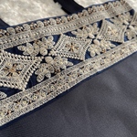 刺繍トートバッグ・ネイビー