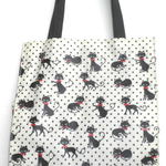 猫の集会 生成り トートバッグ 小さめ レディース お弁当 手提げバッグ サブバッグ ミニトートバッグ ビニールコーティング 小物 猫柄 猫雑貨 猫グッズ ねこ ネコ 好き プレゼント