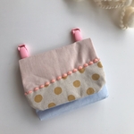 水玉ゴールドの移動ポケット☆女の子 ☆入園