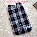 《 louis830様 専用❣️》犬服‼︎ファーベスト⭐️背中開き (サイズオーダー)
