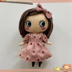 イーマリー　お着替えセット(ワンピース、ポシェット、おまけのリボン)