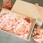 【さくらツインアロマワックスサシェギフトBOX（２個入り）】