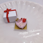 ミニチュア＊バレンタインケーキ