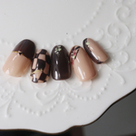 チョコレートネイル🍫🫕