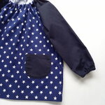 ハル様専用☆星 ⭐ の スモック ♪半袖もできます（100）（ネイビー）　男の子 女の子